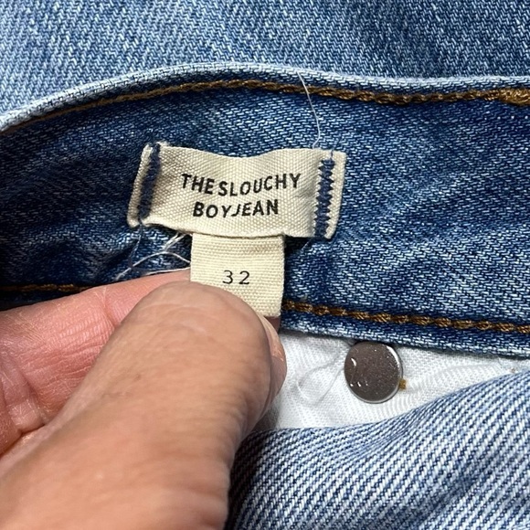 Madewell The Slouchy Boyjean in Riverspring Wash - Picture 5 of 7